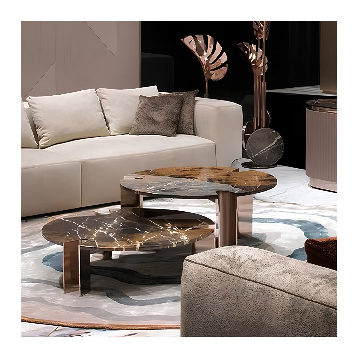 Arabescato Fin Coffee Table 